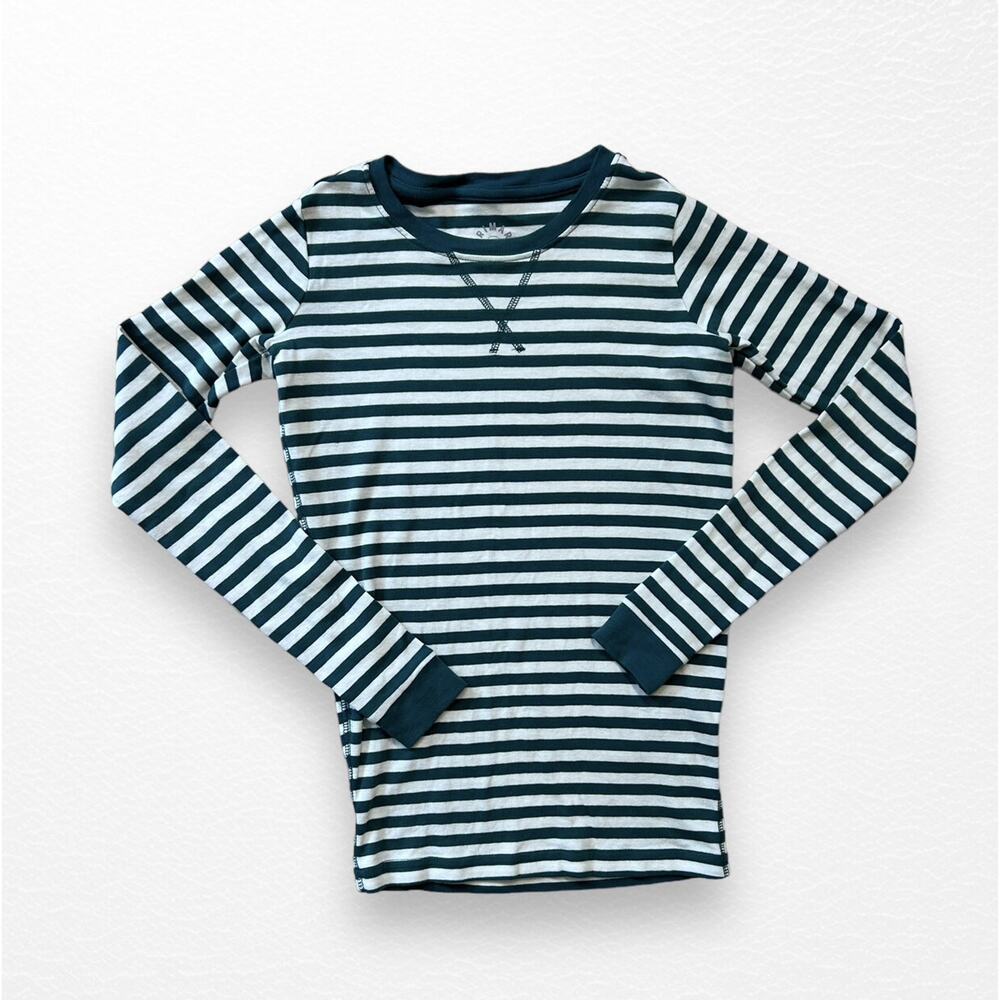 🌀Reduced!🌀Primary Organic Striped PJ Top, Size 14